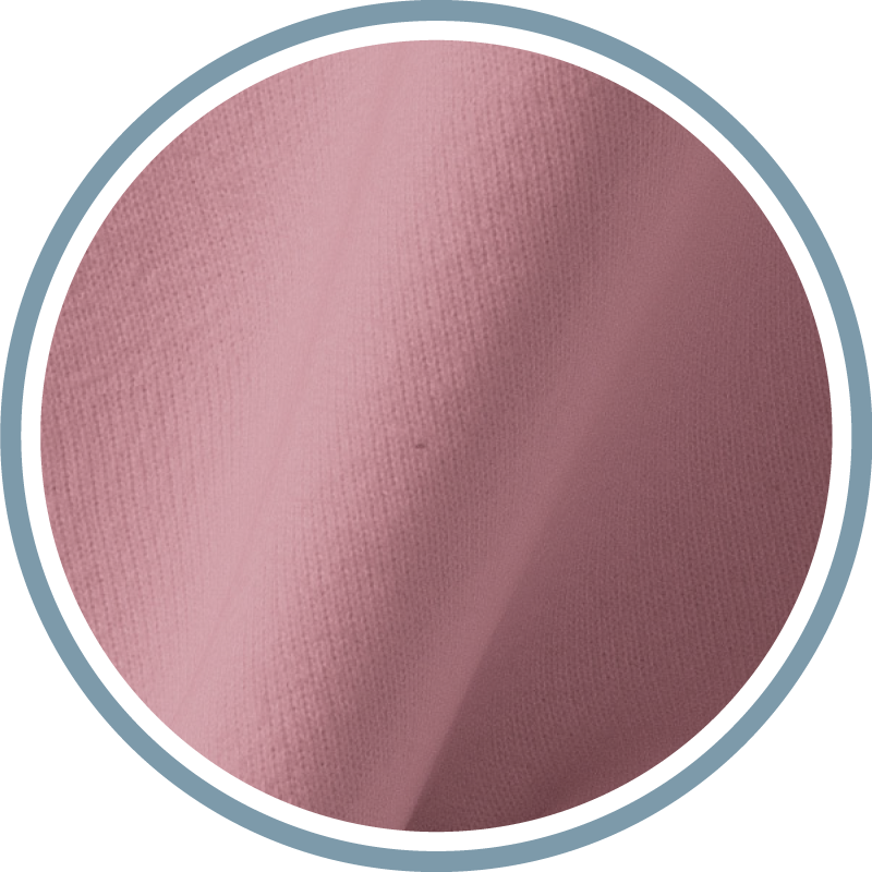 Růžová látka metráž – dusty pink